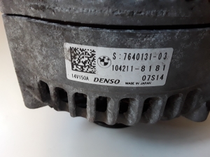 Mini Clubman F54 (2014–2026) Lichtmaschine 764013103 - 2
