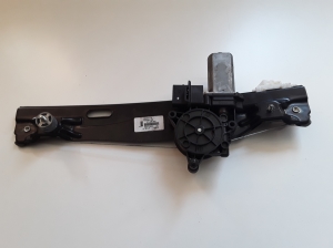 Rear side door window regulator and its parts - 7320281