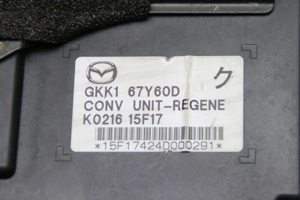 MAZDA 6 GJ (2012-2024) Блок управления напряжением GKK167Y60D 25166317