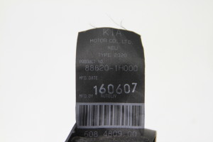 Kia ceed (2006–2012) Sicherheitsgurt vorne 888201H000 - 3