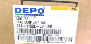 Mitsubishi L 200 (1996–2006) Scheinwerfer und seine Teile 214-1152L-LD-EM - 3
