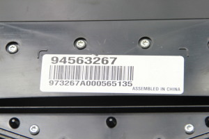 Chevrolet Cruze (2009–2015) Radioschalter 94563267 - 4