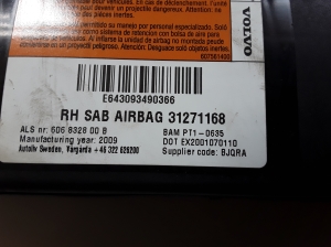 VOLVO XC90 (2002–2014) Sitzairbag vorne 31271168 - 3