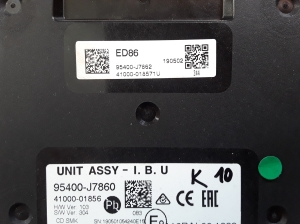Kia ceed (2018–2026) Comfort control module 95400J7882 - 3