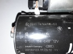 BMW 1 SERIES F20 (2010–2026) Starter 7616698 - 3