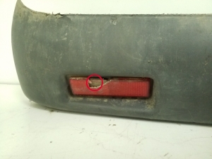 NISSAN Primastar X83 (2001–2014) Tagumine kaitseraud 8200200610 - 3