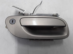 Front door external opening handle and its details - 9159640