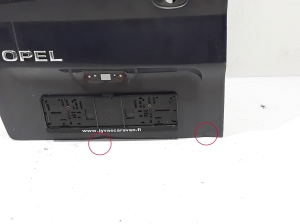 RENAULT Trafic II (2001–2014) Rear cargo door 7751472647 - 2