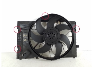 Dzesēšanas ventilators un tā daļas - A2035001693
