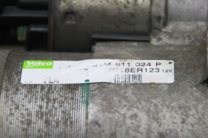 Volkswagen Golf VI (2008–2013) Starter 02M911024P - 2