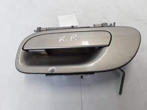 Front door external opening handle and its details - 9159639