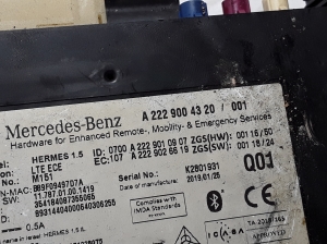 Mercedes Benz E-Class W213 (2017–2026) Module de commande A2229004320 - 4