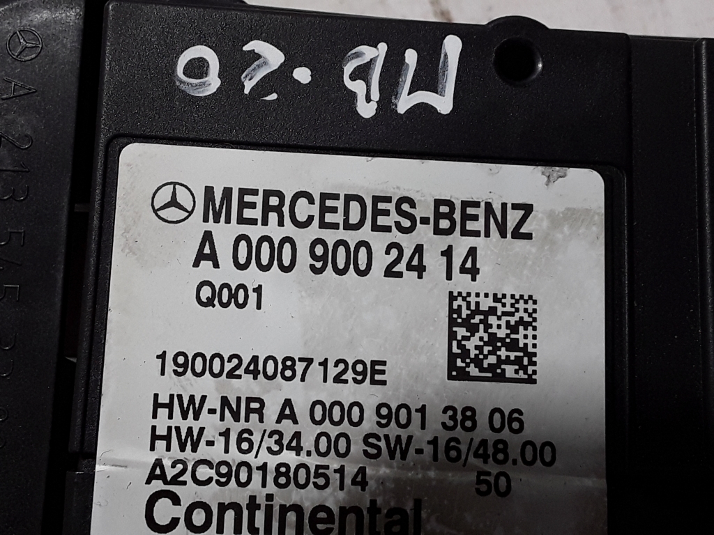 MERCEDES-BENZ E-Class W213/S213/C238/A238 (2016-2024) Kuro siurblio valdymo blokas (EKPS) A0009002414 21000840