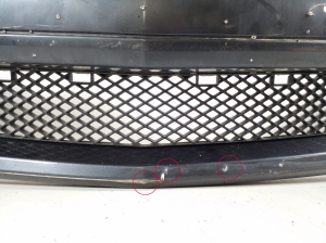  Front bumper and its parts (set) 