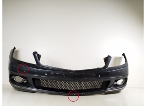  Front bumper and its parts (set) 