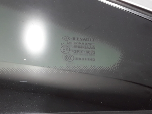 RENAULT Talisman II (2015–2026) Tagumine küljeklaas (kere) 833078939R - 2