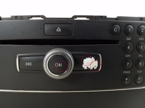 Mercedes Benz C-Class 204 (2007–2014) Autoraadio A2048700594 - 4