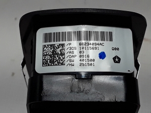 Chrysler Pacifica (2016–2026) Front door glass switch 68234094AC - 3