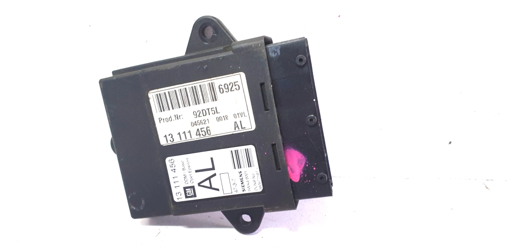 Used Opel Vectra Central locking control unit 13 111 456