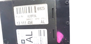 Opel Vectra C (2002–2008) Central locking control unit 13 111 456 - 2