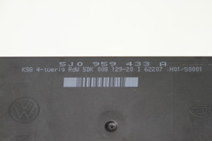 Skoda Fabia MK 2 (2007–2014) Comfort control module 5J0959433A - 2