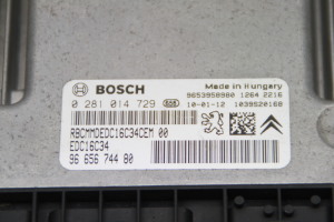 Citroen C4 Picasso (2007–2013) Motorsteuergerät 9665674480 - 4