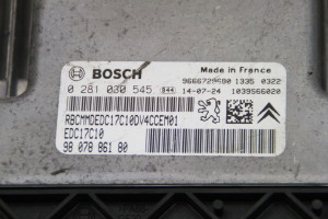Peugeot 208 (2012–2019) Motorsteuergerät 9807886180 - 2