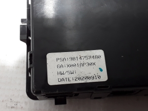 Peugeot 2008 P24 (2019–2026) Front interior lighting panel 9814757480 - 2