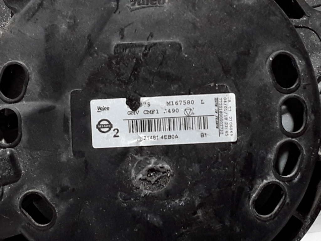 Used RENAULT Kadjar Cooling fan and its parts 214814EB0A