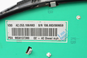 Peugeot 407 (2004–2010) Kombiinstrument A2C53014407G - 5