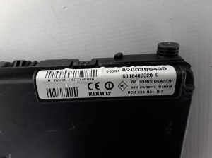 RENAULT Scenic (2003–2010) Fahrzeugstartsystem BE KODO - 2