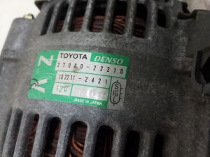 TOYOTA Corolla (2004–2007) Lichtmaschine 2706022210 - 3