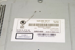 Skoda Rapid (2011–2026) Radio (head unit) 5J0035161F - 2