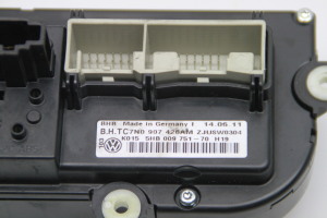 Volkswagen Passat B7 (2010–2014) Heater control panel 7N0907426AM - 2