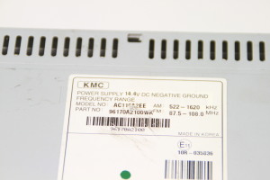 Kia ceed (2012–2018) Radio / CD-Player / DVD-Player / Navigation 96170A2100WK - 4