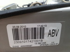 Opel Astra J (2009–2017) Tagatuli tagaluugil 13282246 - 3