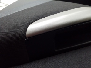  Rear side door trim and its details 