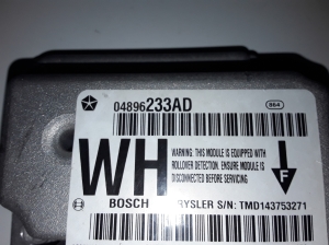 Jeep Grand Cherokee WK (2004–2010) Airbagsteuergerät 04896233AD - 3