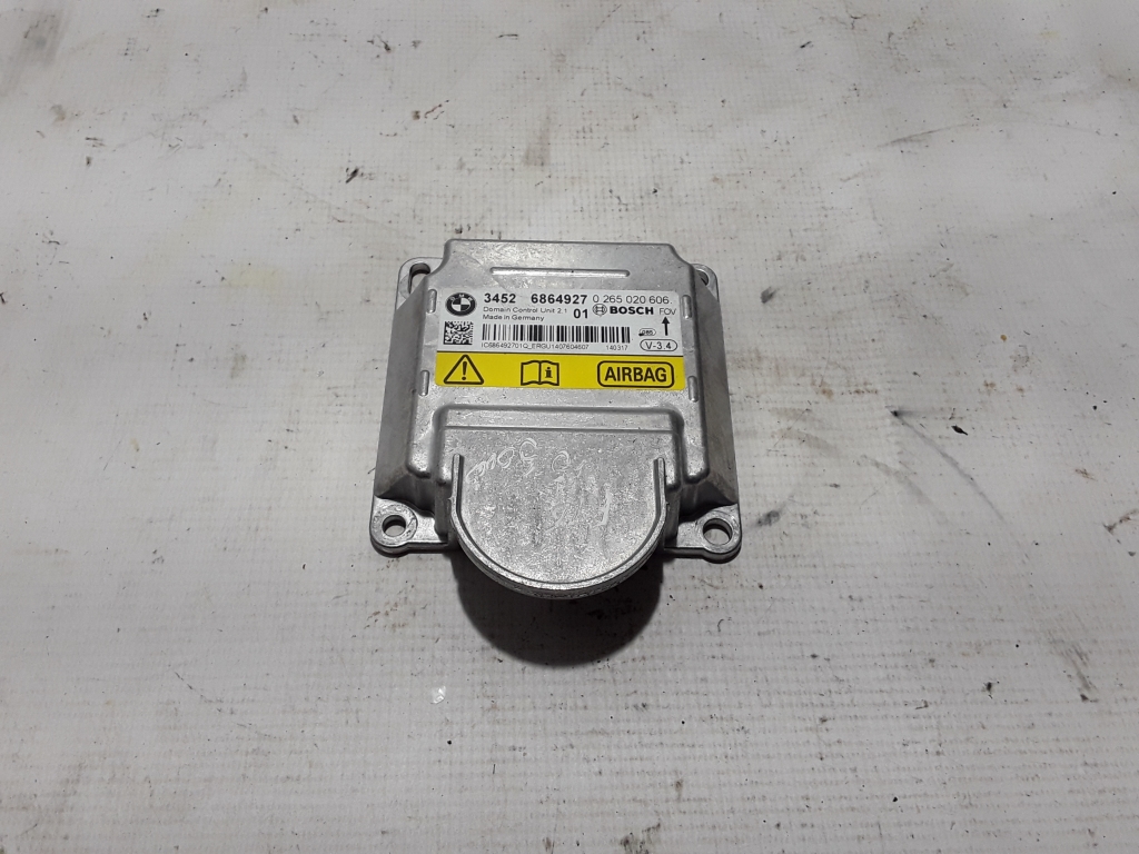 BMW 5 Series F10/F11 (2009-2017) SRS Control Unit 6864927 21006158