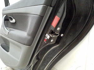 Saab 9-3 (2002–2014) Rear side doors and their parts - 3