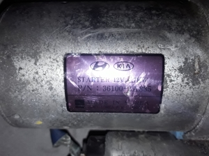 Hyundai ix35 (2009–2015) Anlasser 361002A835 - 3