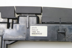 Opel Zafira C (2011–2026) Hazard light switch 20934759 - 2