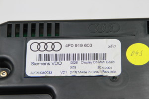 AUDI A6 C6 (2004–2011) Bildschirm 4F0919603 - 4
