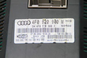 AUDI A6 C6 (2004–2011) Näidikuplokk 4F0920900M - 4