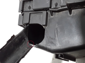  Fuse block holder under the hood 