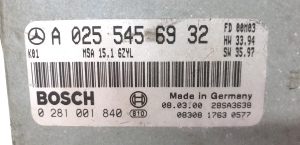 Mercedes Benz E-Class W210 (1995–2002) Steuergerät A 025 545 69 32 - 2