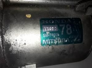 Honda Insight (2009–2014) Anlasser SM74005 - 2