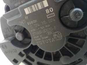 TOYOTA Corolla (2004–2007) Generaator 270600D030 - 2
