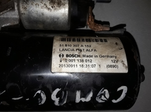 FIAT Doblo (2010–2026) Anlasser 51810307A - 2