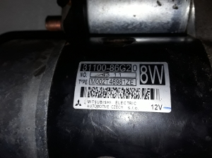 Opel Agila B (2008–2015) Starter 3110086G20 - 3